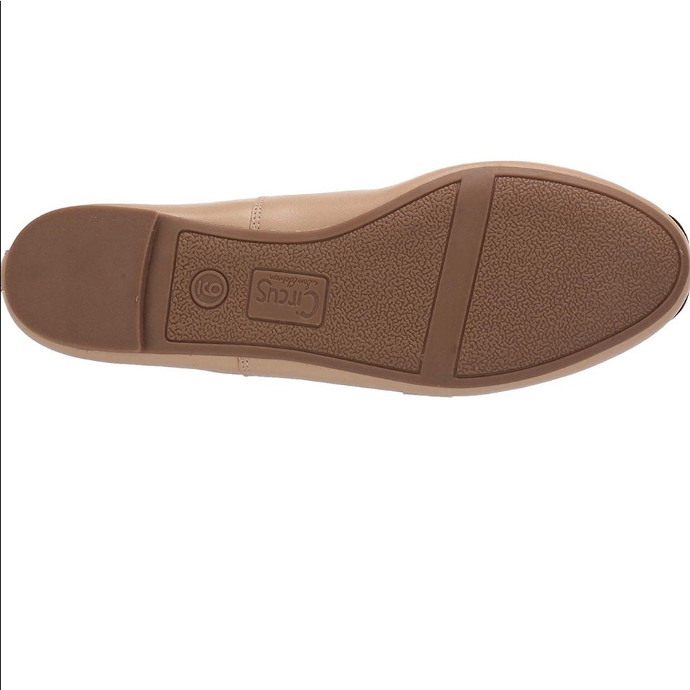 Sam Edelman Nude tan ballerina flats flower detail - Picture 5 of 7